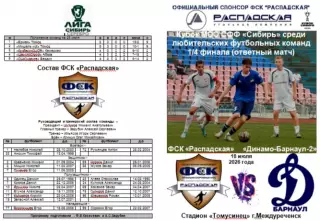ФСК Распадская(Междуреченск) - Динамо-Барнаул-2(Барнаул) - 2026 - Кубок России