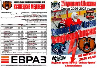 Снежные барсы(Астана) - Металлург(Новокузнецк) - 2026 - турнир Белосохова