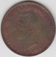 Великобритания 1 пенни 1938 1