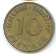 Германия 10 пфенниг 1950