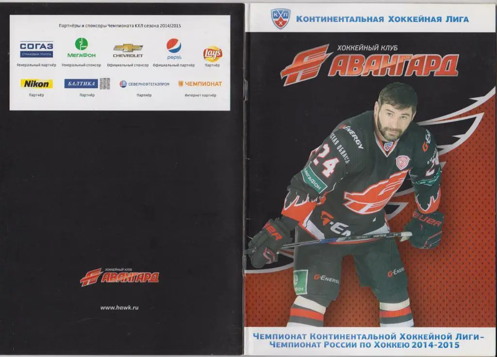 Авангард(Омск) - Сибирь(Новосибирск) / Металлург(Новокузнецк) - 2014/15