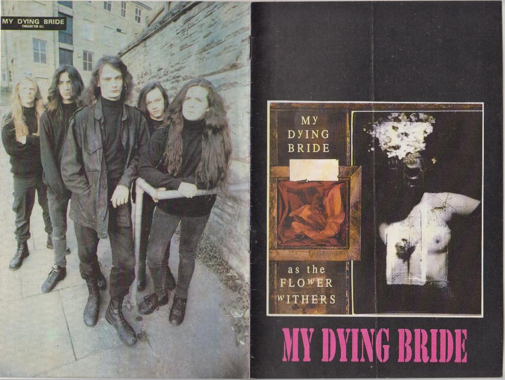 Брошюра My Dying Bride