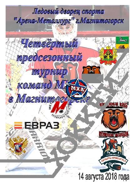 Кузнецкие медведи(Новокузнецк) - Сарматы(Оренбург) - 2018 - турнир