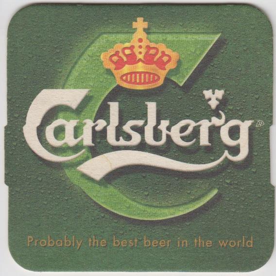 Бирдекель Карлсберг Carlsberg двусторонняя