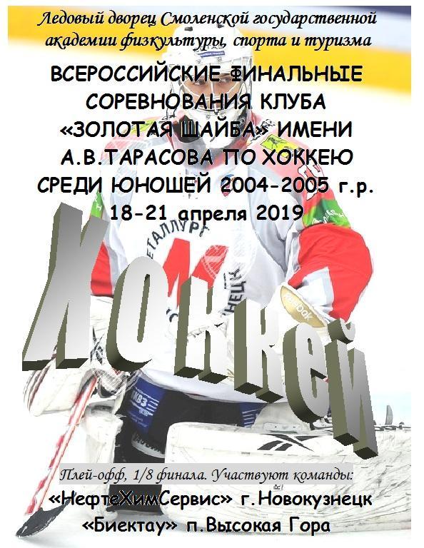 Турнир Финал Золотая шайба среди 2004-2005 г.р.(Смоленск) - 2019 - 2 этап