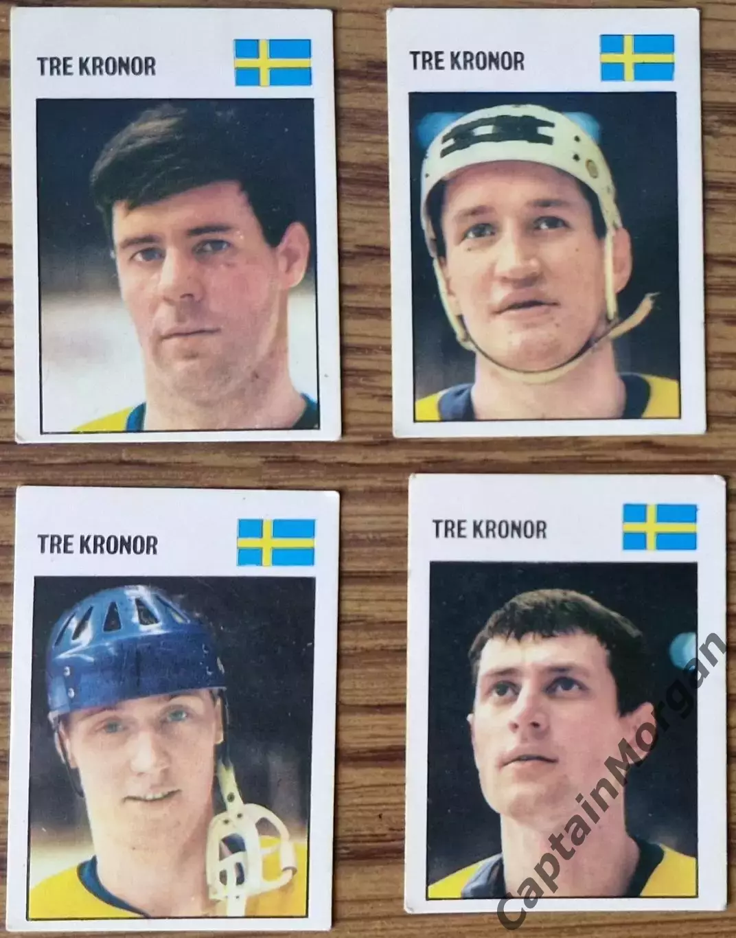 Карточка Ishockey 1969-1970 Tre Kronor Williams Forlags AB