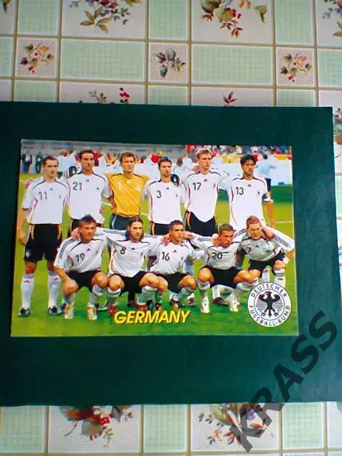 Открытка - сборная Германии