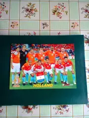 открытка - сборная Голландии (Нидерланды) на ЕВРО-2008