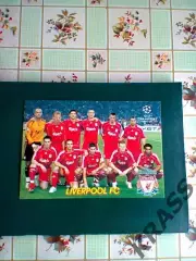 Открытка - команда Ливерпуль (Англия)