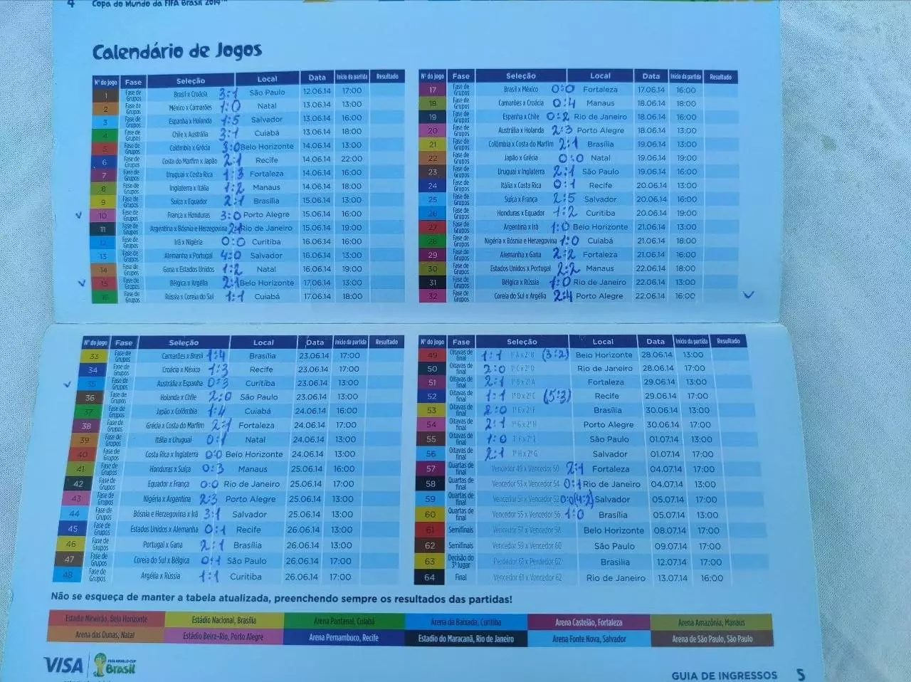 Программа ЧМ по футболу 2014. Бразилия 2