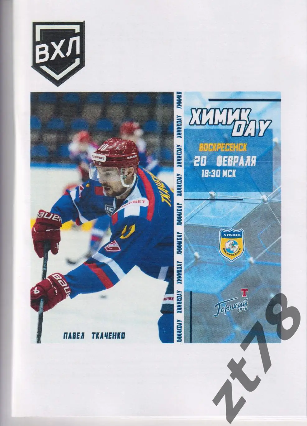 Химик (Воскресенск) - Торпедо-Горький (Нижний Новгород) 20.02.2025