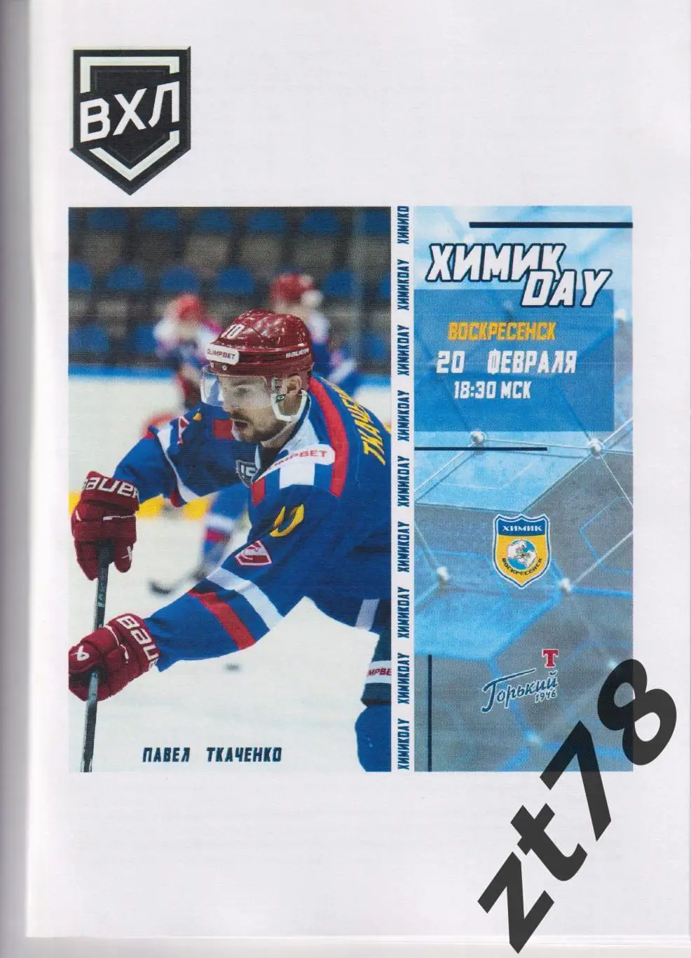 Химик (Воскресенск) - Торпедо-Горький (Нижний Новгород) 20.02.2025