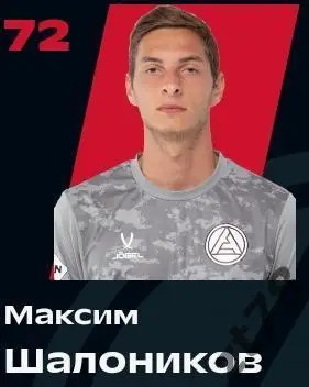 Наклейка Максим Шалоников (Акрон-2) 2025