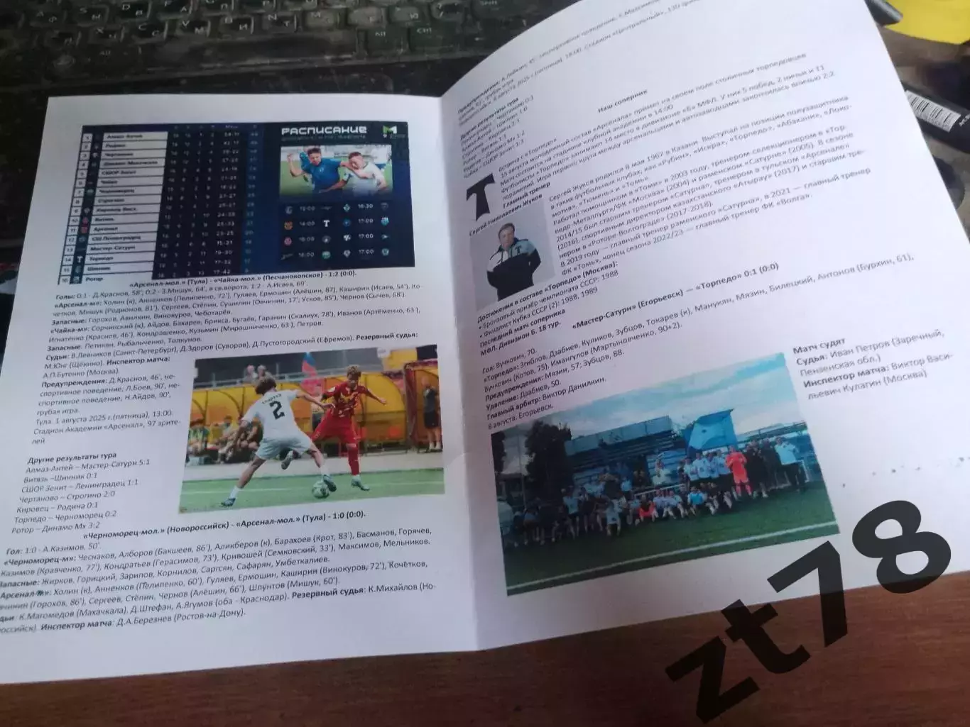 Арсенал-м (Тула) - Торпедо-м (Москва) 15.08.2025 1