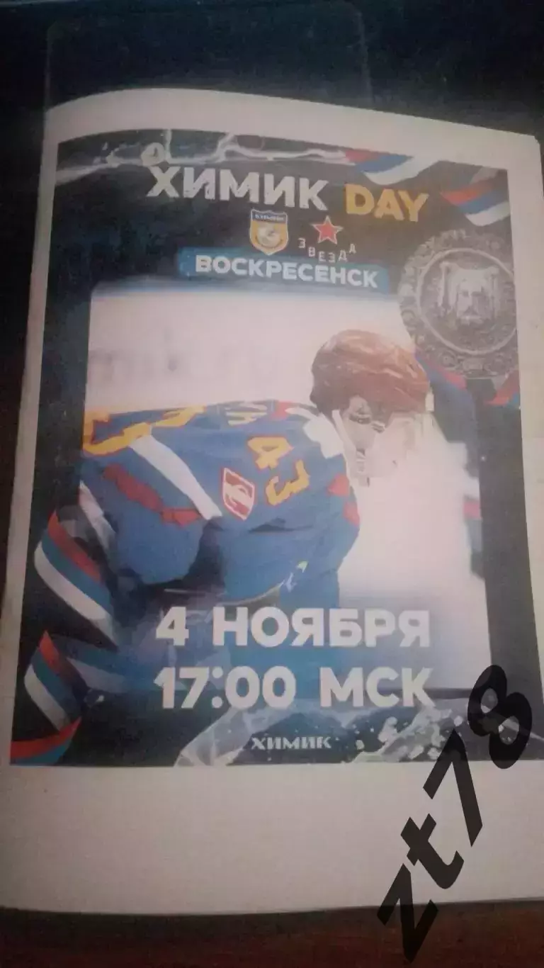 Химики Воскресенск - Звезда Москва 4.11.2025