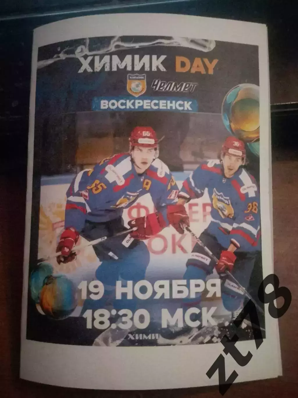 Химик Воскресенск - Челмет Челябинск 19.11.2025