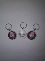 Брелок ФК ЗАРЯ Луганск, пластик.