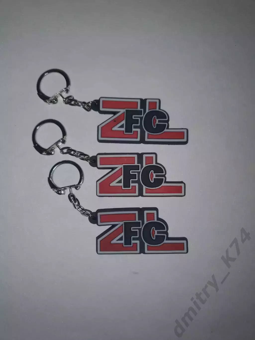 Брелок ФК ЗАРЯ Луганск. Фанатский FCZL