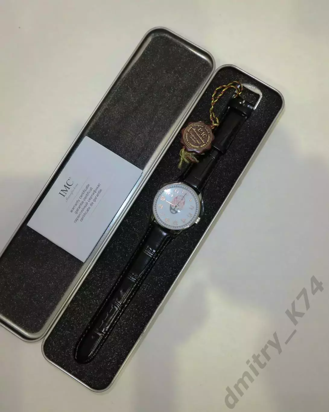 Часы наручные, кварц. С логотипом ФК ЗАРЯ Луганск. IMC manufactoria 1