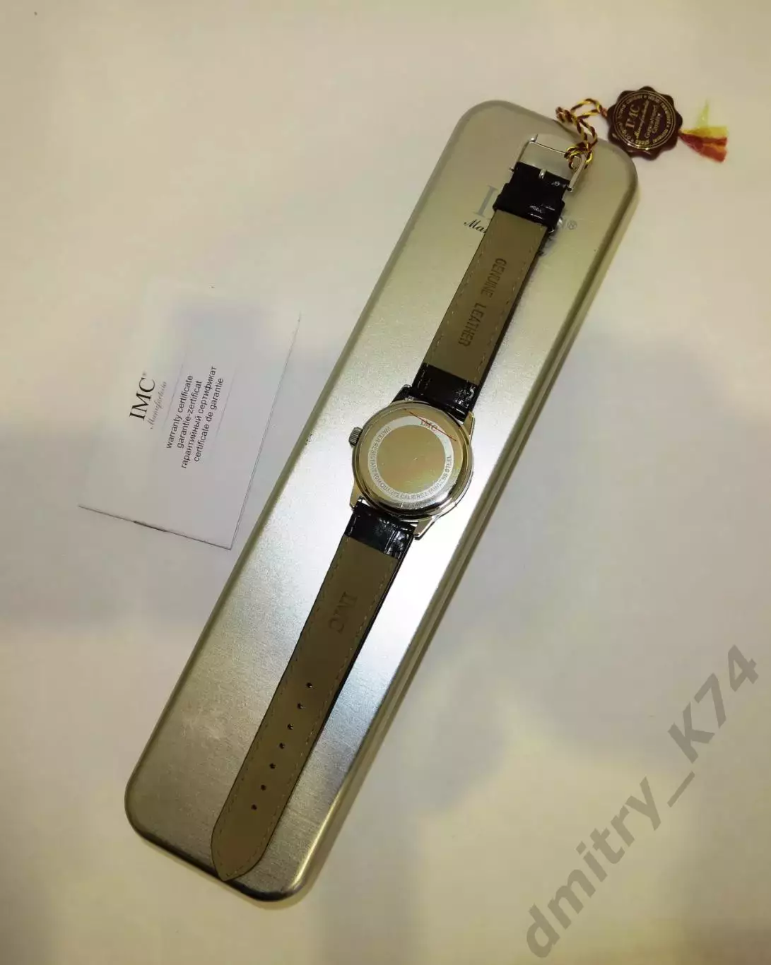 Часы наручные, кварц. С логотипом ФК ЗАРЯ Луганск. IMC manufactoria 2