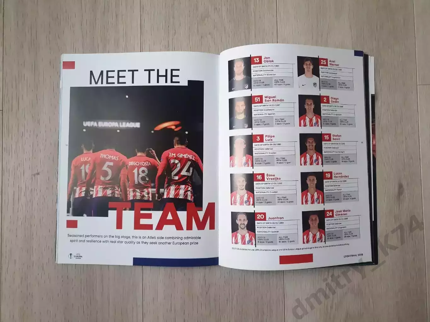 Официальная программа UEFA Europa League Final Lyon. 16/05/2018 4