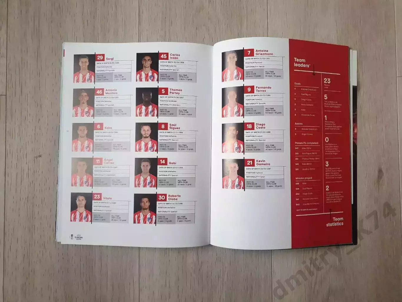 Официальная программа UEFA Europa League Final Lyon. 16/05/2018 5