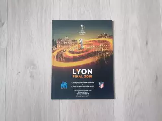 Официальная программа UEFA Europa League Final Lyon. 16/05/2018