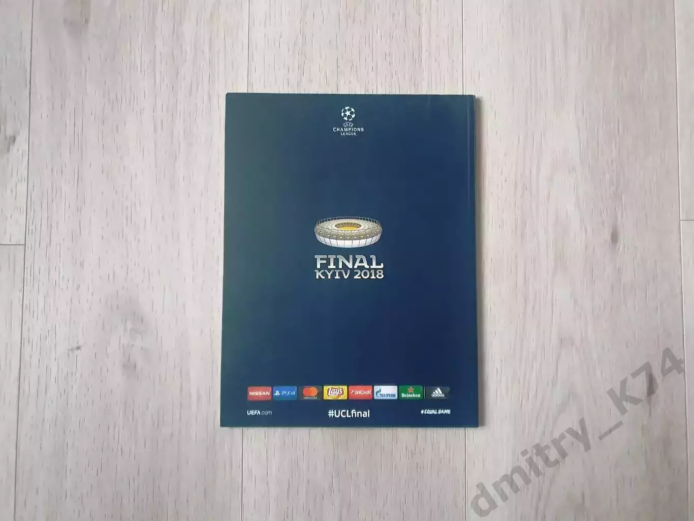 Официальная программа UEFA Champions League Final Kyiv 2018. 1