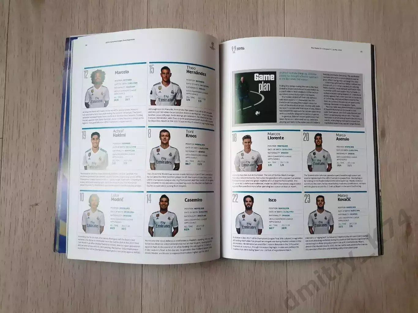 Официальная программа UEFA Champions League Final Kyiv 2018. 3