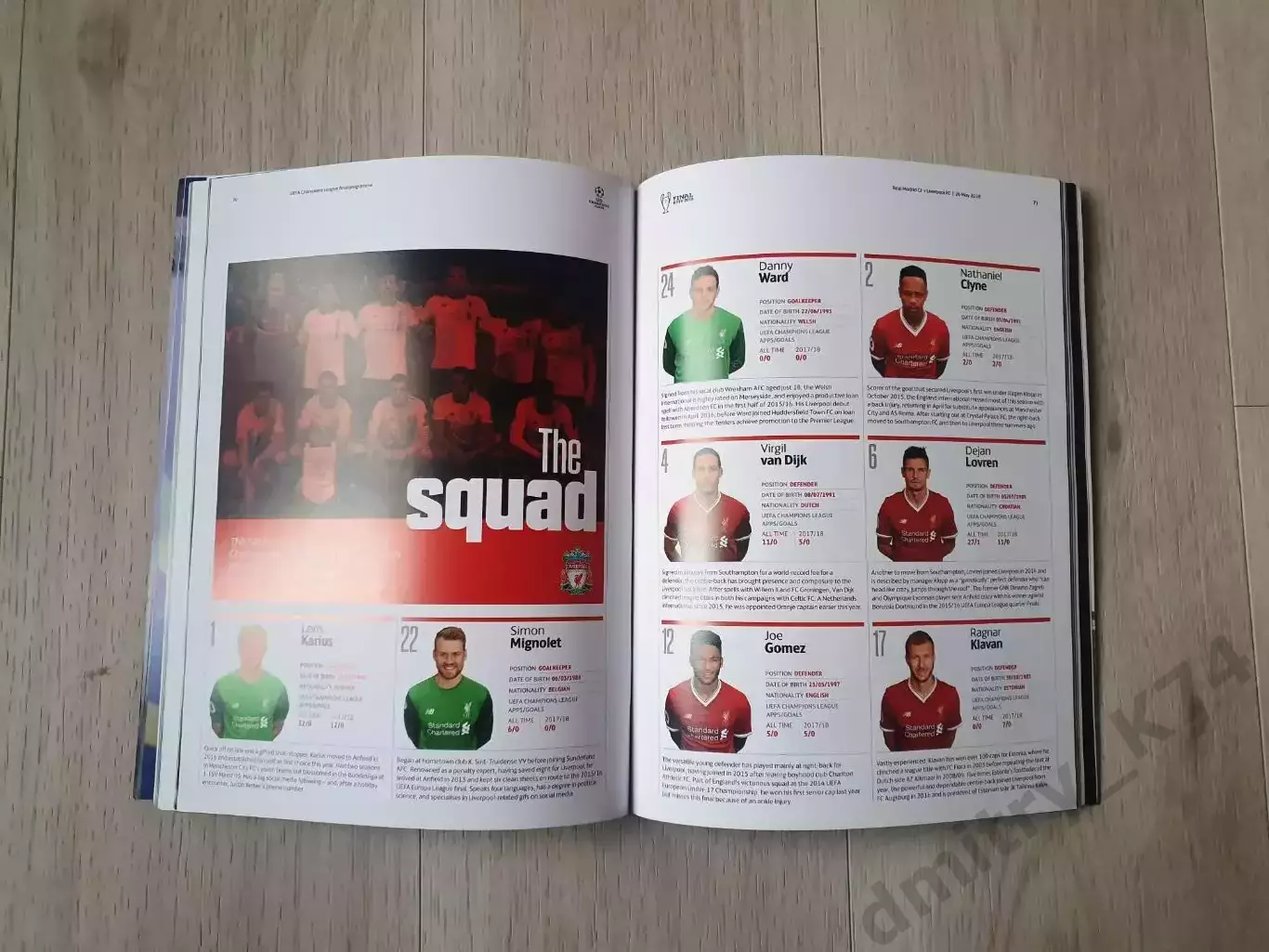 Официальная программа UEFA Champions League Final Kyiv 2018. 5