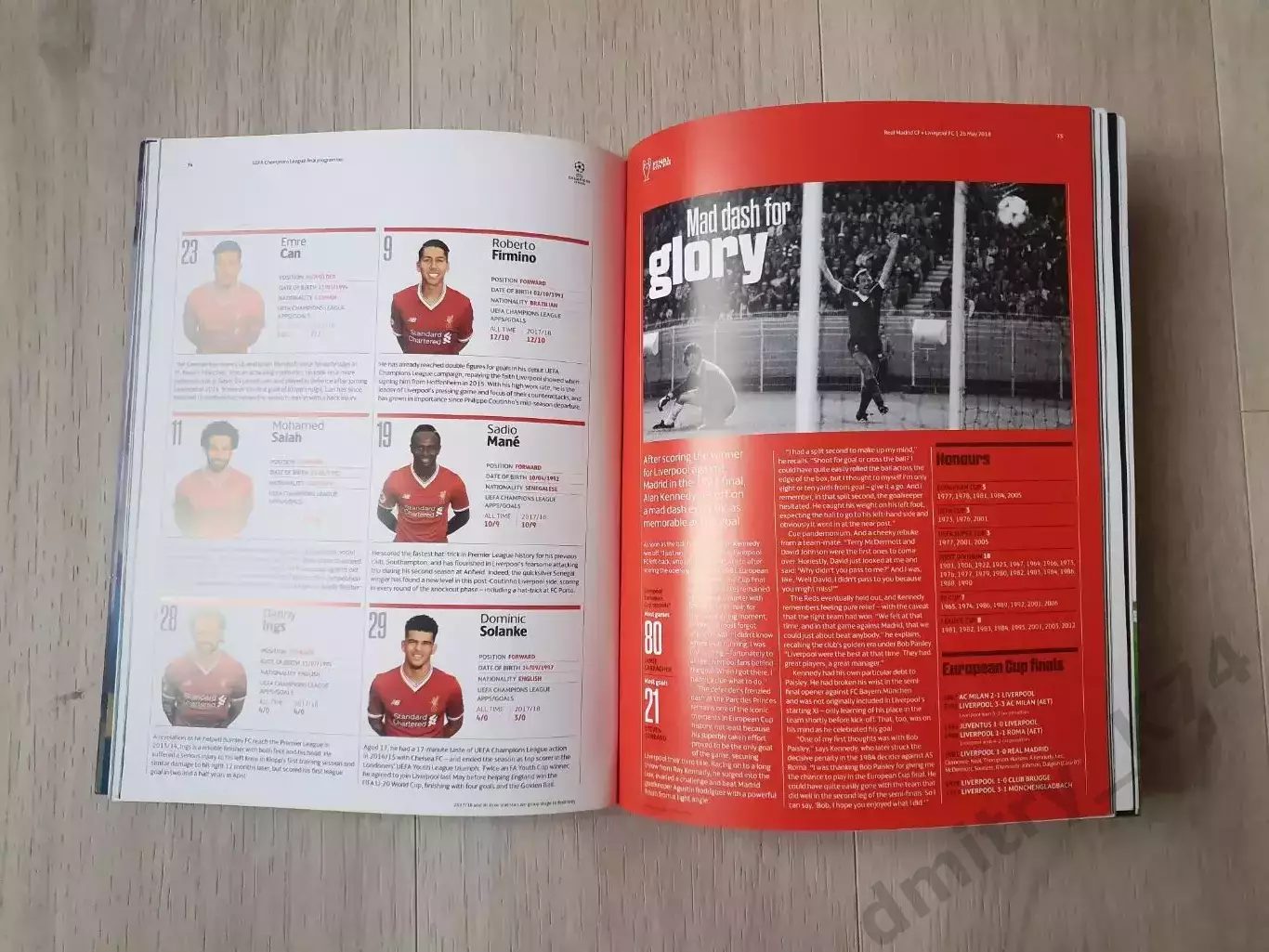 Официальная программа UEFA Champions League Final Kyiv 2018. 7