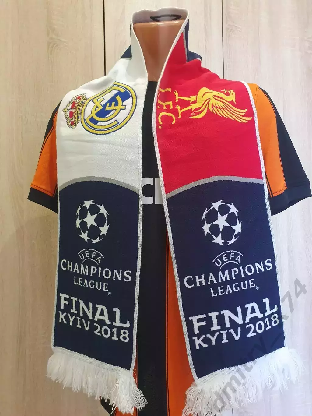 Комплект FINAL UEFA CHAMPIONS LEAGUE 2018 KYIV. REAL MADRID CF &LIVERPOOL FC. 2