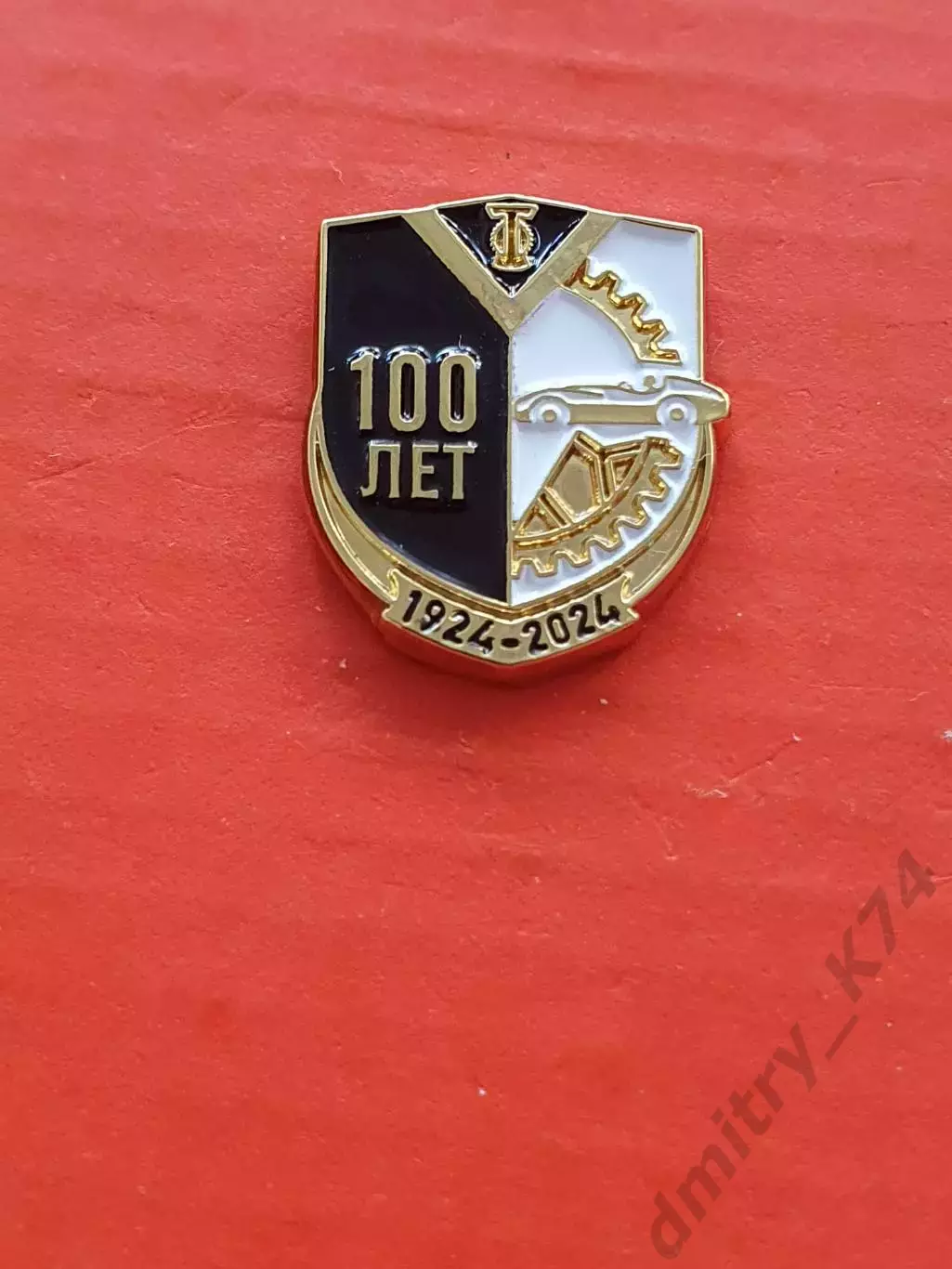 Значок ФК ТОРПЕДО - 100