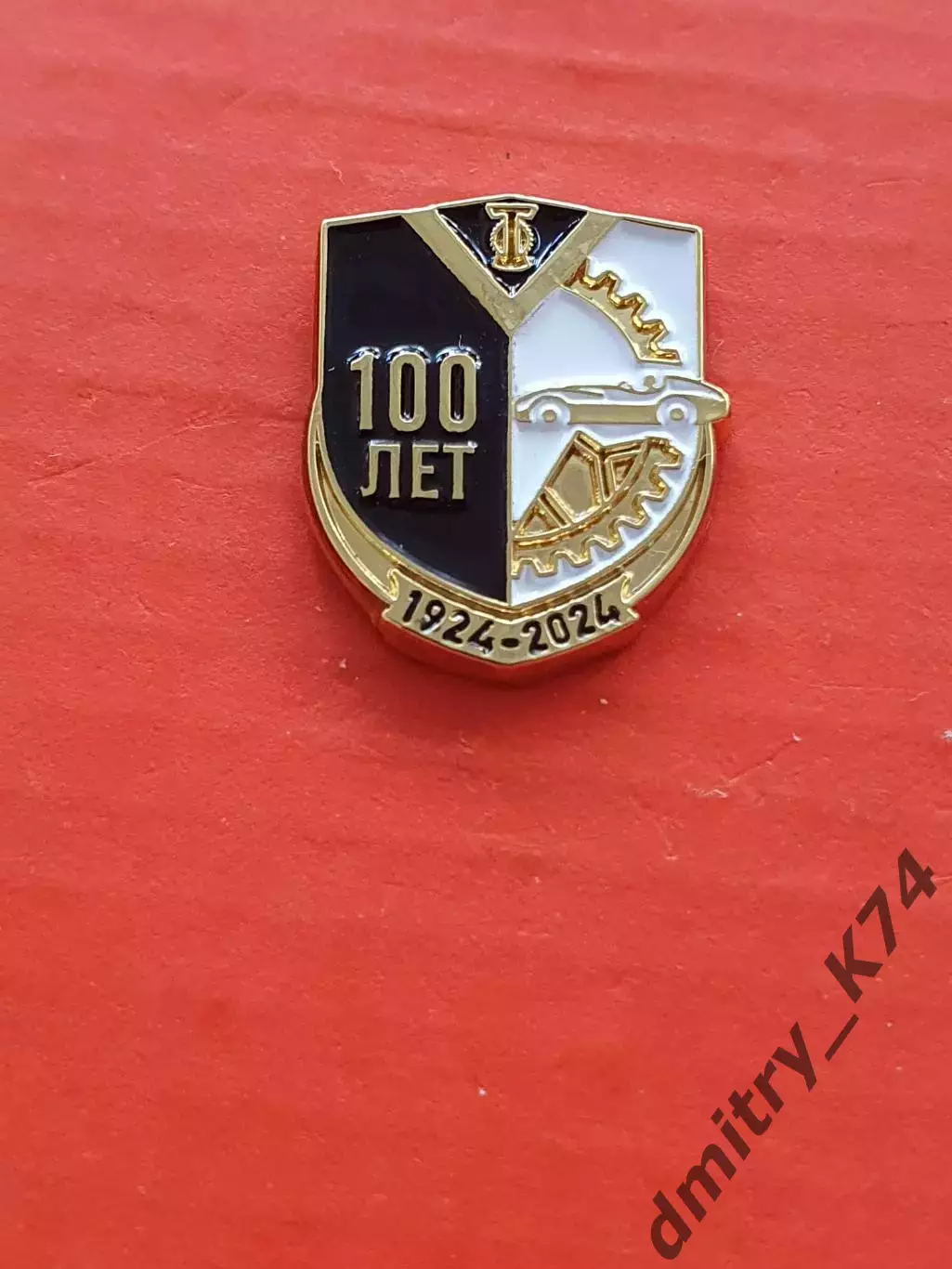 Значок ФК ТОРПЕДО - 100