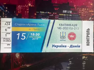 Україна-Данія(U-21) 15.11.2019