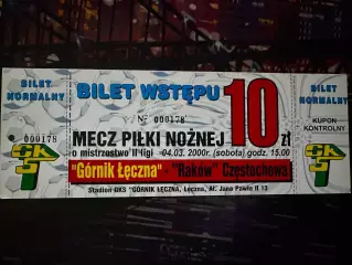 Гурник Ленчна(Gornik Leczna)-Ракув(Rakow) 04.03.2000