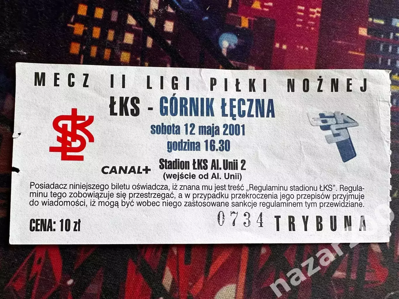 Лодзь(Lodz)-Гурник Ленчна(Gornik Leczna) 12.05.2001