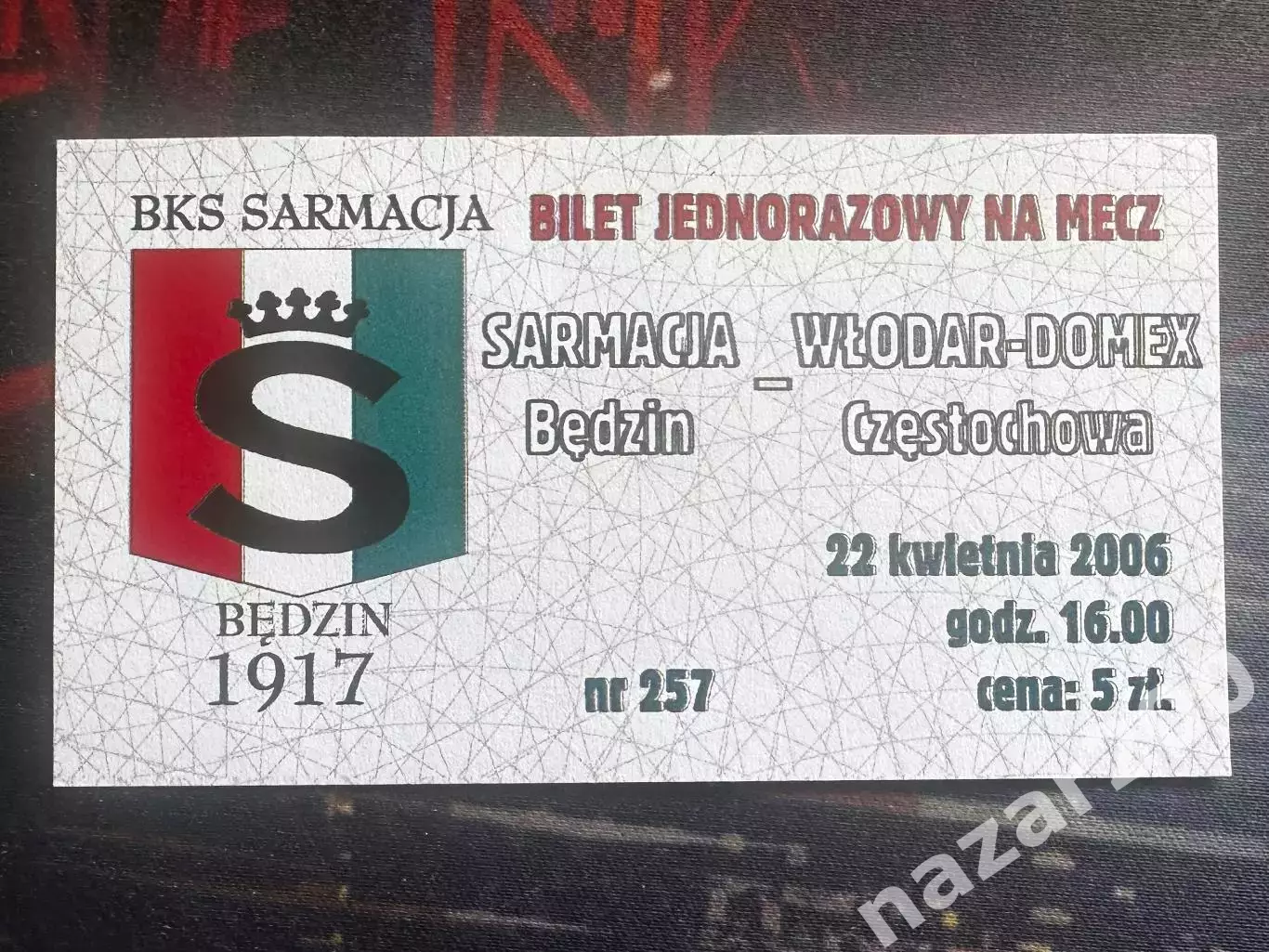 Бедзін(Sarmacja Bedzin Бедзин)-Влодар(Wlodar)22.04.2006