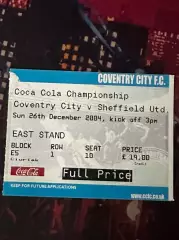 Ковентрі Сіті(Coventry City )- Шеффілд Юнайтед (Sheffield United)26.12.2004