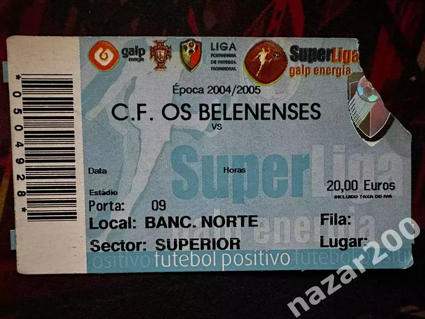 Os Belenenses(Белененсеш) 2004/2005
