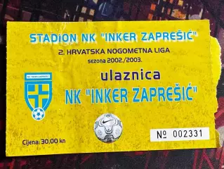 NK Inker Zapresic (Інтер Интер Запрешич) 2002/2003