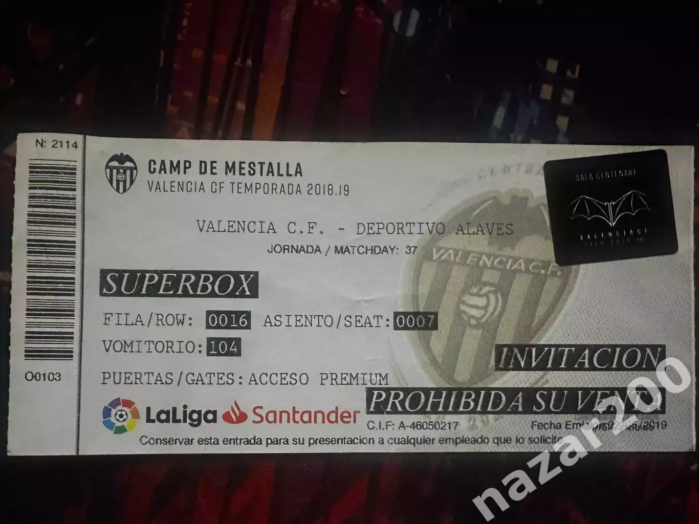 Валенсія(Valencia)-Алавес(Deportivo Alaves) 12.05.2019(Обмін)