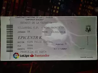 Вільярреал(Villarreal)-Реал Мадрид(Real Madrid) 19.05.2018(Обмін)