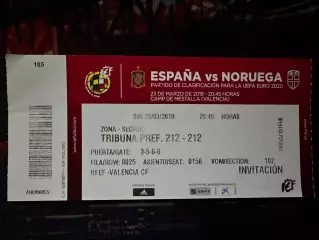 Іспанія(Spain)-Норвегія(Norway) 23.03.2019(Обмін)