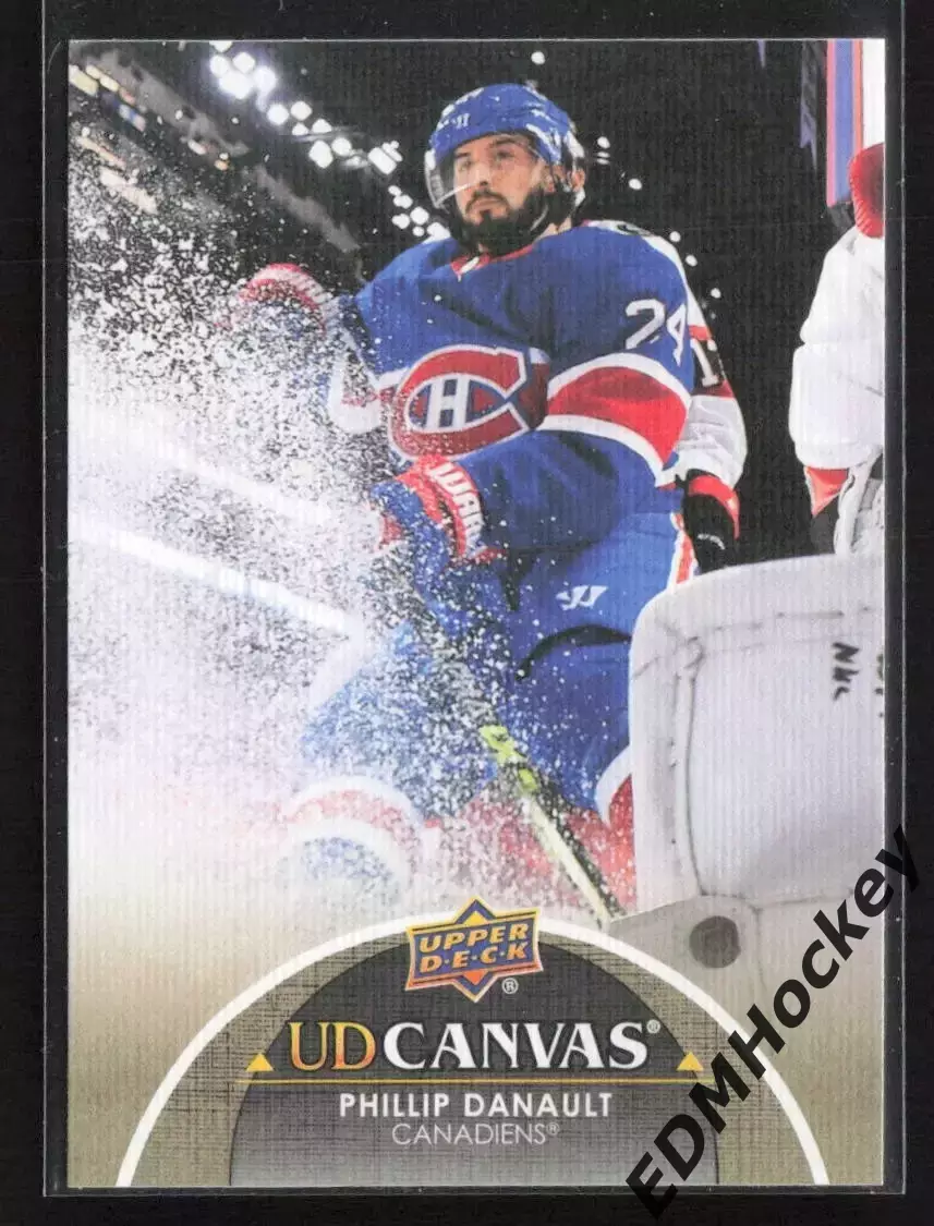NHL. 2021-22 Upper Deck Series 1 UD Canvas PHILLIP DANAULT #C43 Montreal
