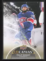 NHL. 2021-22 Upper Deck Series 1 UD Canvas PHILLIP DANAULT #C43 Montreal