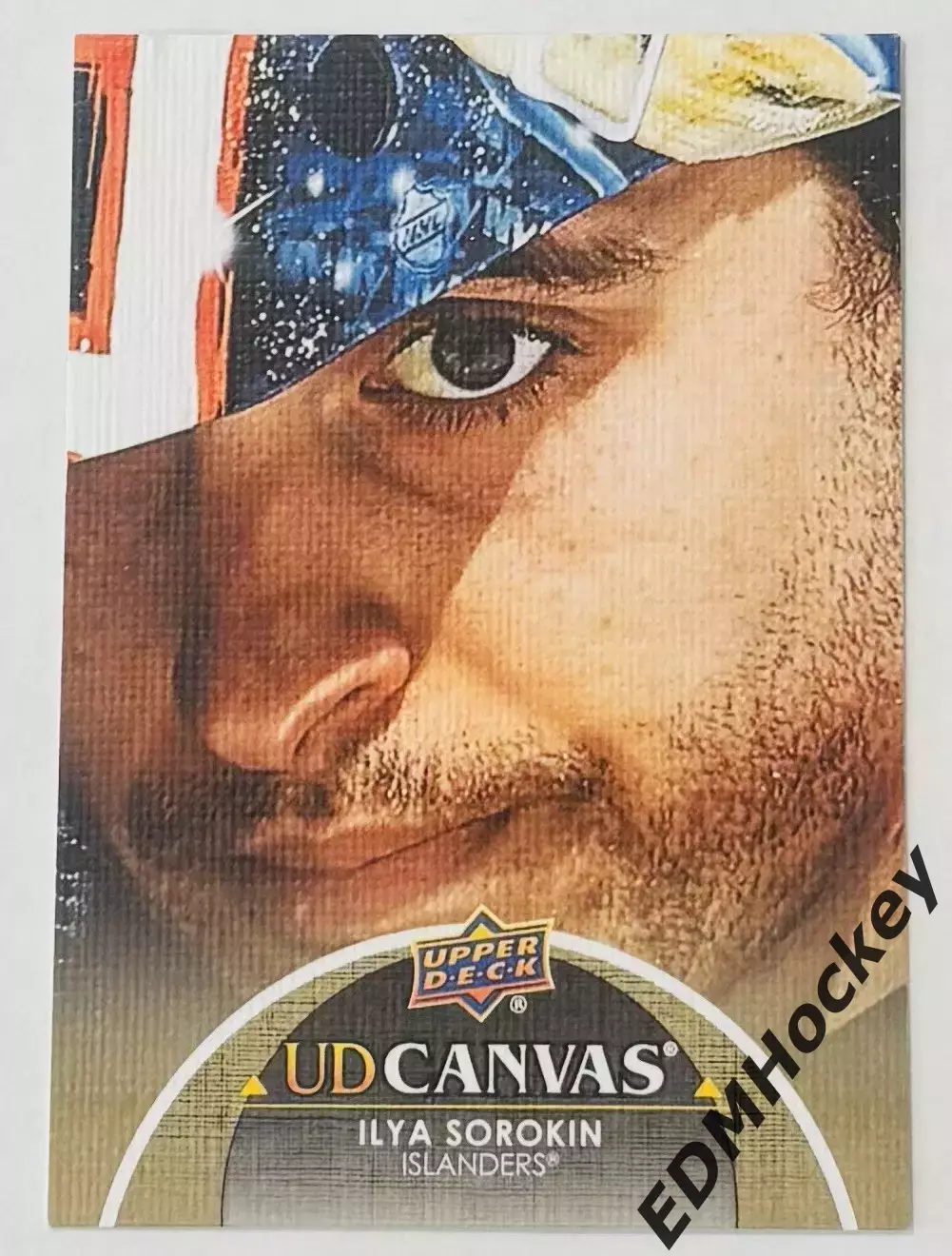 NHL. 2021-22 Upper Deck Series 1 UD Canvas ILYA SOROKIN #C53 New York Islanders