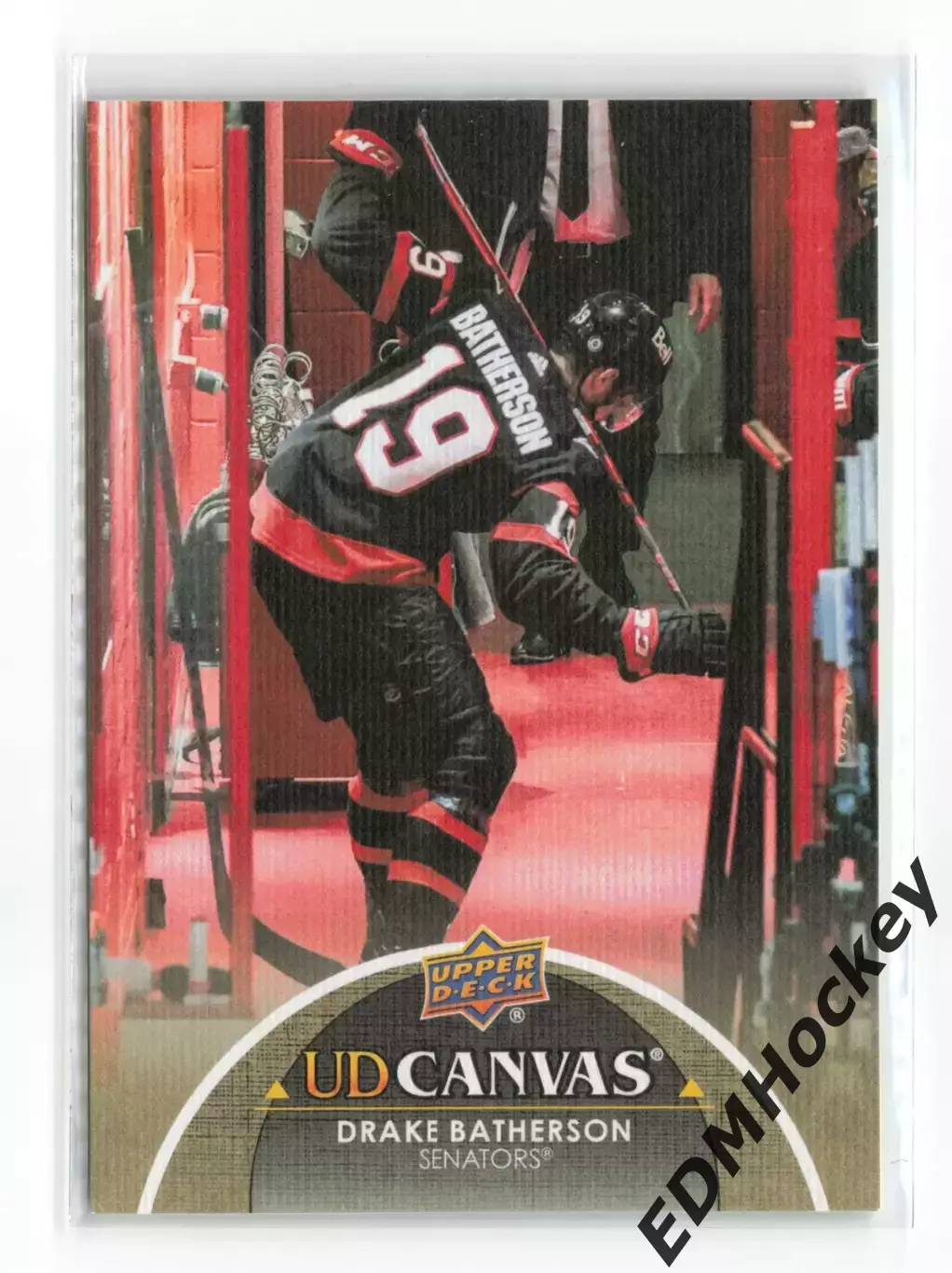 NHL. 2021-22 Upper Deck Series 1 UD Canvas DRAKE BATHERSON #C57 SENATORS