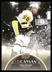 NHL. 2021-22 Upper Deck Series 1 UD Canvas KRIS LETANG #C63 Pittsburgh Penguins