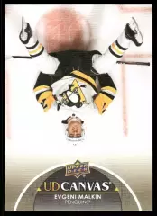 NHL. 2021-22 Upper Deck Series 1 UD Canvas EVGENI MALKIN #C64 Pittsburgh